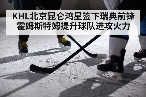KHL北京昆仑鸿星签下瑞典前锋霍姆斯特姆提升球队进攻火力