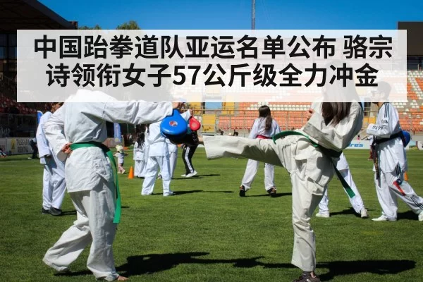 中国跆拳道队亚运名单公布 骆宗诗领衔女子57公斤级全力冲金